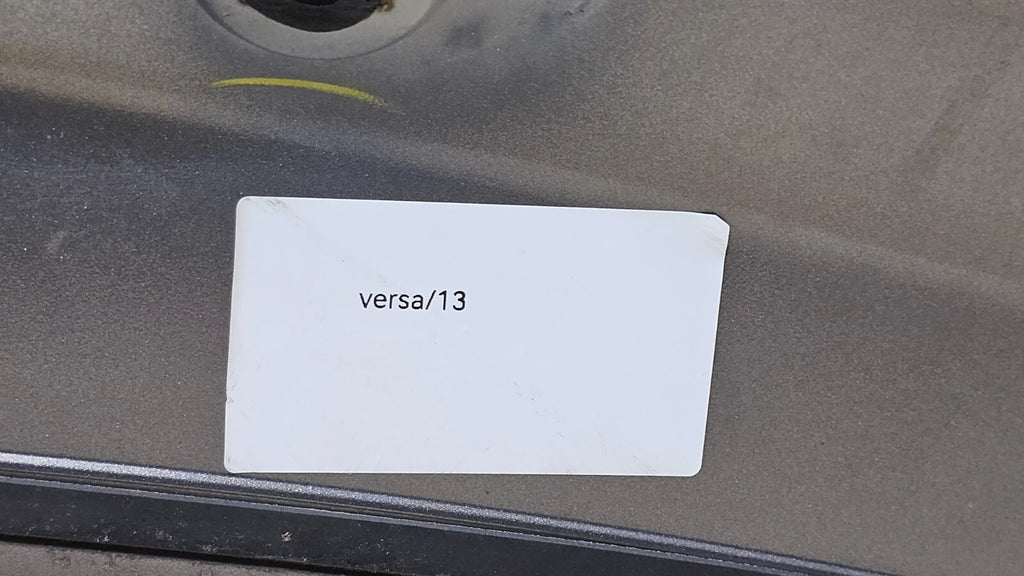 🔥12-19 VERSA Sedan Rear Tail Gate Trunk Spoiler Third Brake Light wing DK Gray