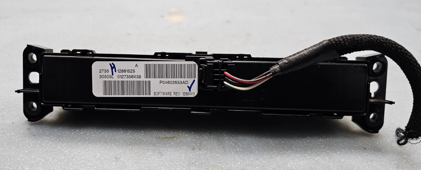 🔥06-09 CHRYSLER PT CRUISER CENTER DASH HAZARD DEFROST CONTROL SWITCH BLACK