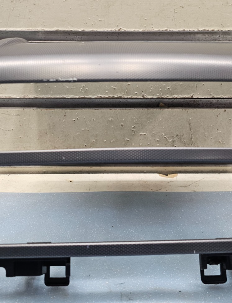 🔥17-20 Genesis G80 OEM Center Dash Climate Control Bezel Trim Gray