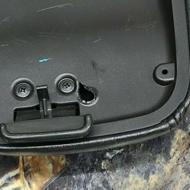 🔥02-09 Chevy Trailblazer GMC ENVOY Center Console Armrest LEATHER Lid BLACK def