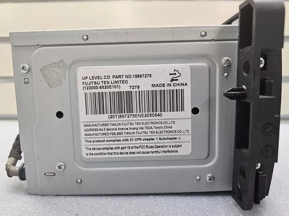 🔥06-08 Chevy Impala Monte Carlo Dash AM FM CD Aux Input Radio Stereo Receiver
