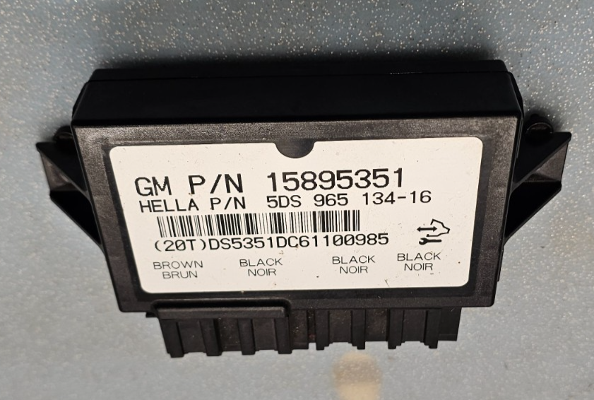 🔥07-12 Yukon Tahoe Suburban Escalade Seat Control Module Computer Unit