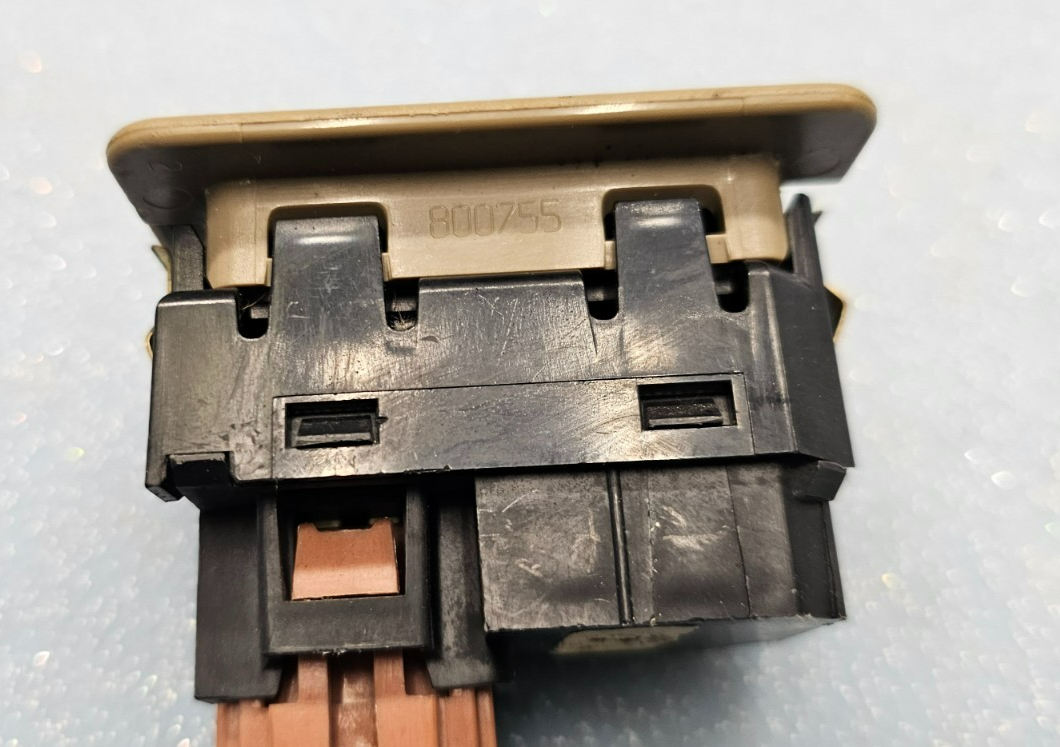 🔥99-02 Chevy Silverado SIERRA Power Window Switch Lock REAR Left/Right Tan WS3