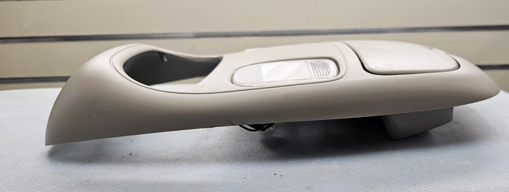 🔥02-05 RAM Overhead Console DOME Light Lamp Roof Storage Compartment TAN 05