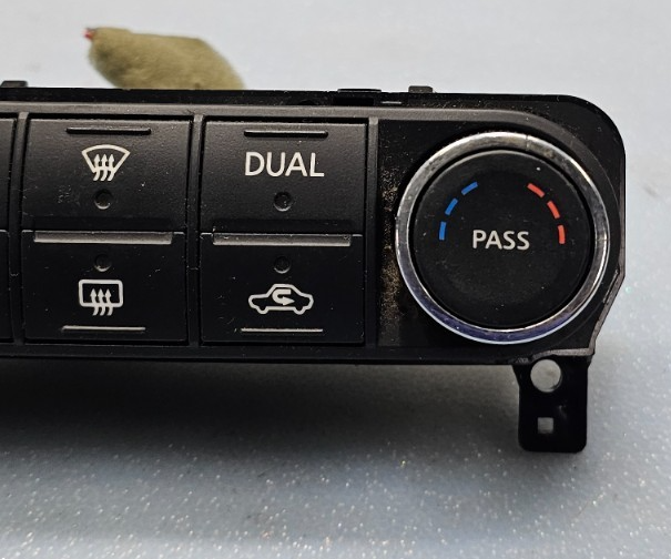 🔥07-08 Nissan Maxima Dash Temperature AC A/C HVAC Heater Climate Control Black