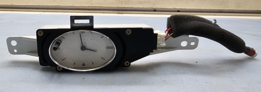 🔥2002-2004 INFINITI I35 DASH CLOCK ASSEMBLY Time Display Analog Mount Silver