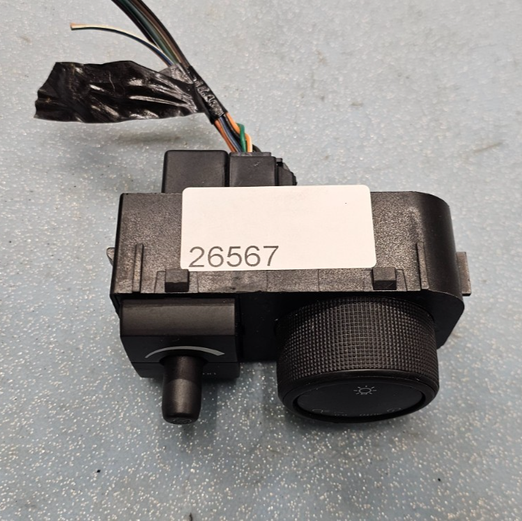 🔥07-14 Silverado Sierra Headlight Head Lamp Transfer Case Control Switch Black