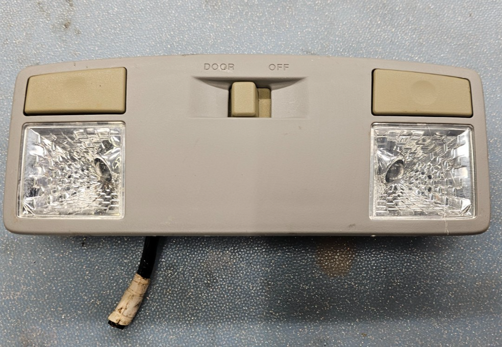 12-15 MAZDA 5 SPORT FRONT ROOF OVERHEAD CONSOLE DOME MAP LIGHT LAMP ASSEMBLY TAN