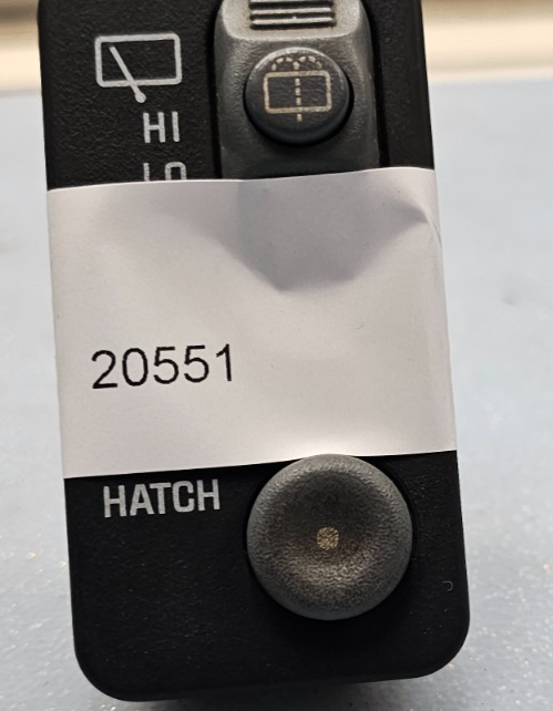 🔥98-04 BLAZER S10 JIMMY Rear Wiper Control Back Switch Hatch Assembly OEM