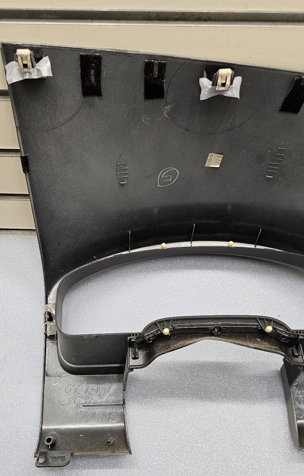 🔥04-08 Ford F-150 Dash Instrument CLUSTER Bezel Speedometer Gauge Trim GRAY C14