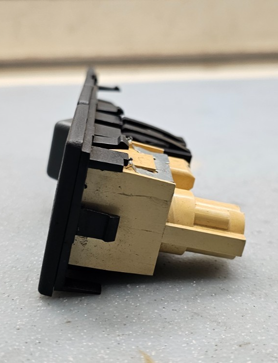 🔥95-00 Chevy GMC C/K Yukon Tahoe Cargo Lamp Switch AIR PASSENGER BAG Black
