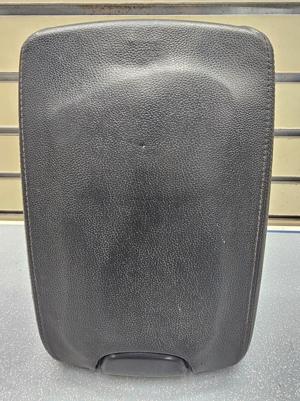 🔥08-12 Accord Center Console Lid Armrest Cover Top Pad Leather Assembly Black