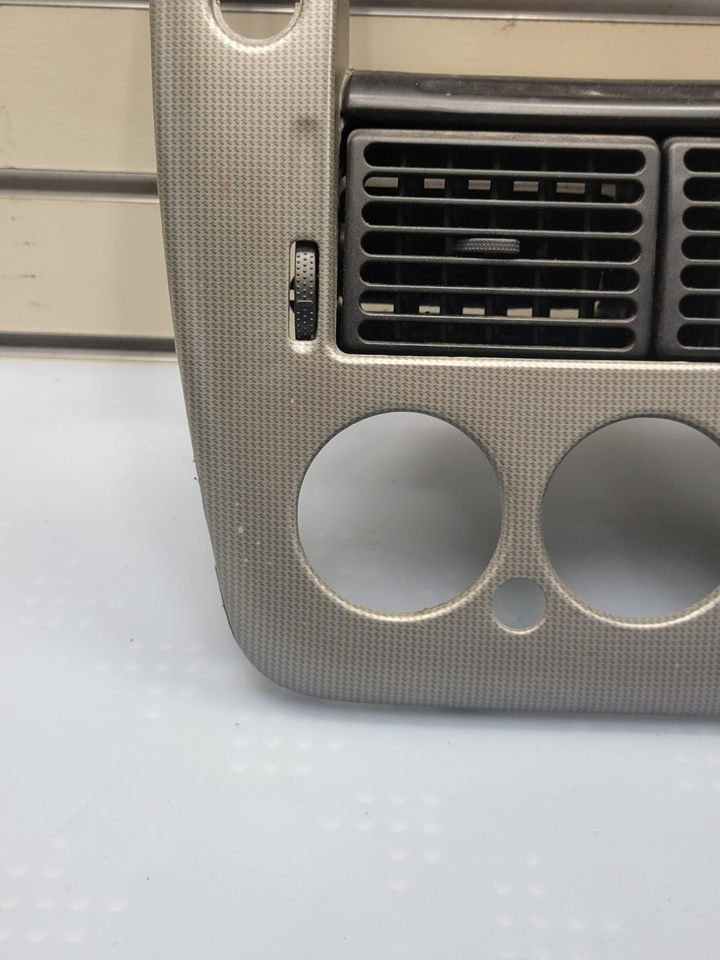 🔥02-05 FORD EXPLORER RADIO AUDIO CLIMATE TEMPERATURE CONTROL BEZEL carbon fiber