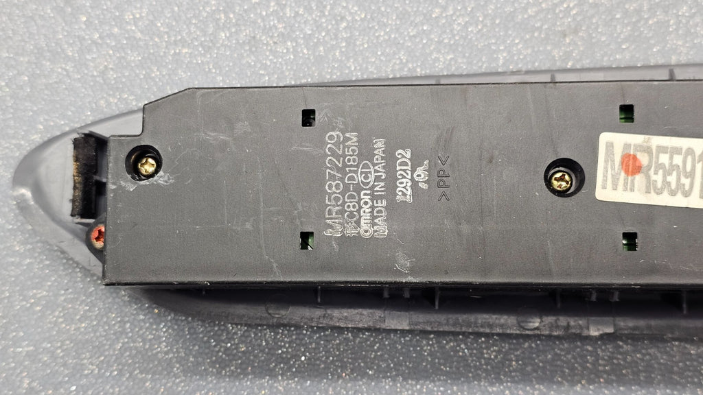 🔥02-06 Mitsubishi Lancer Outlander Driver Left Master Window Switch Panel OEM