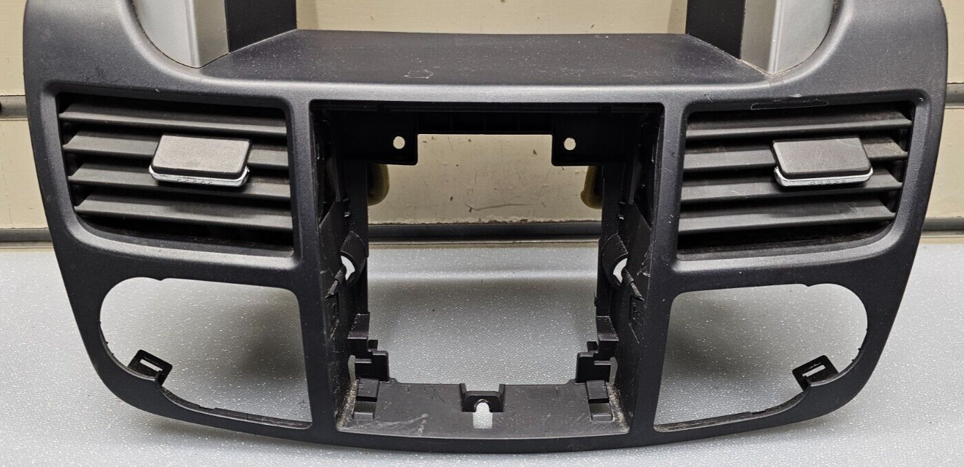 🔥07-09 ACURA RDX DASH FM RADIO STEREO DISPLAY CLIMATE CONTROL BEZEL DARK GRAY