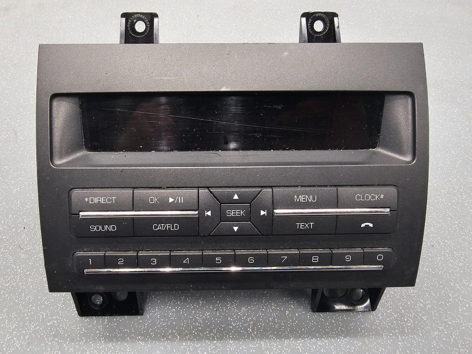 11-12 Lincoln Mkz Front Dash AM FM Radio Control Panel Infotainment Display OEM