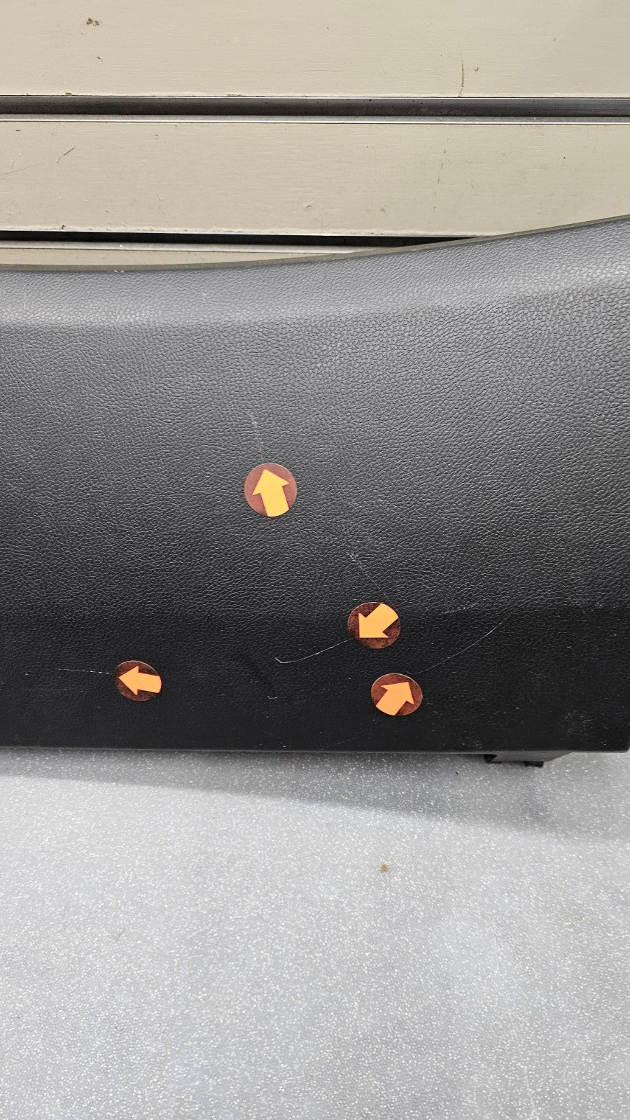 🔥08-12 Accord Dash Glove Box Storage Compartment Instrument Panel  Black