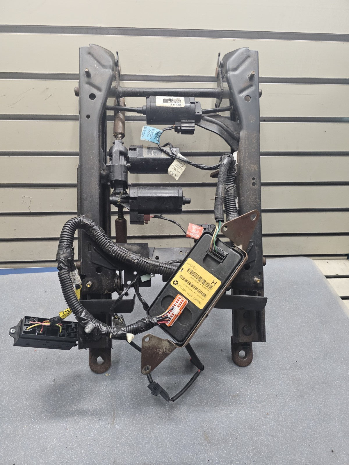 🔥99-04 Jeep Grand Cherokee WJ Driver Electric Power Seat Base Track with Memory