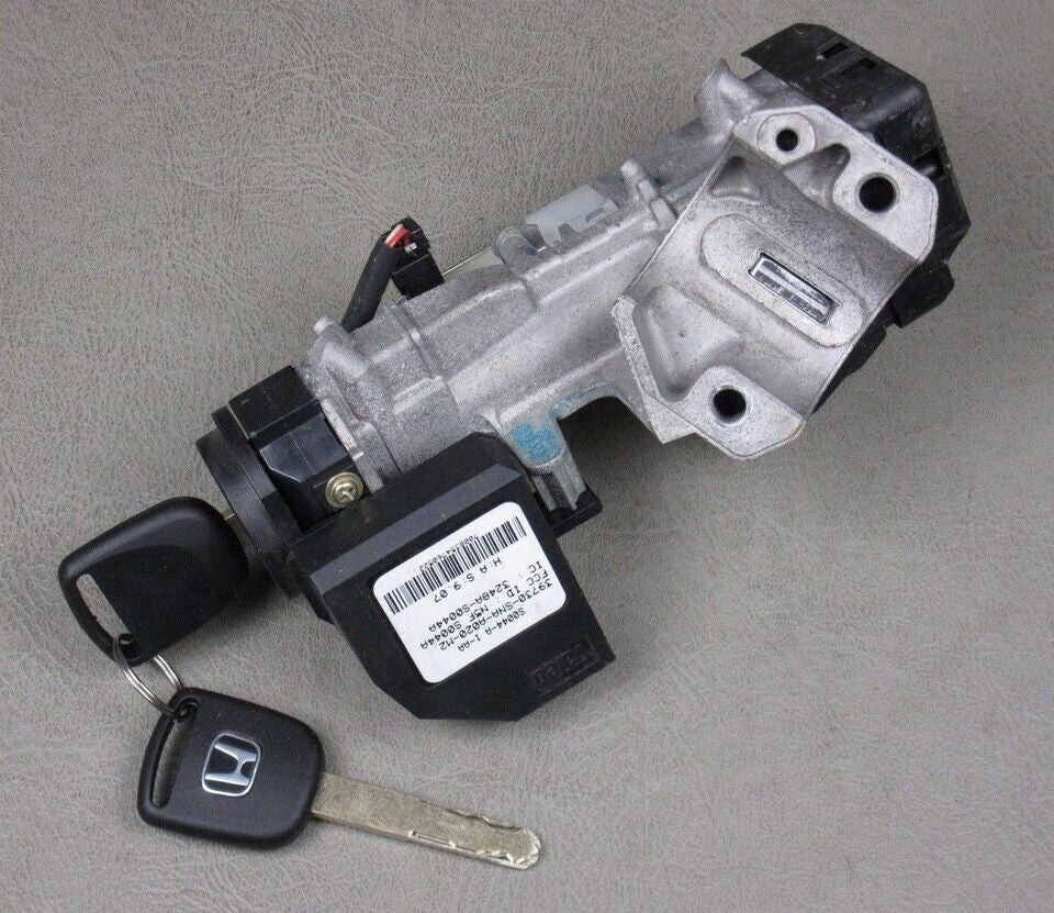 🔥06-11 Honda Civic OEM Front Ignition Switch Cylinder Lock Auto Button with Key