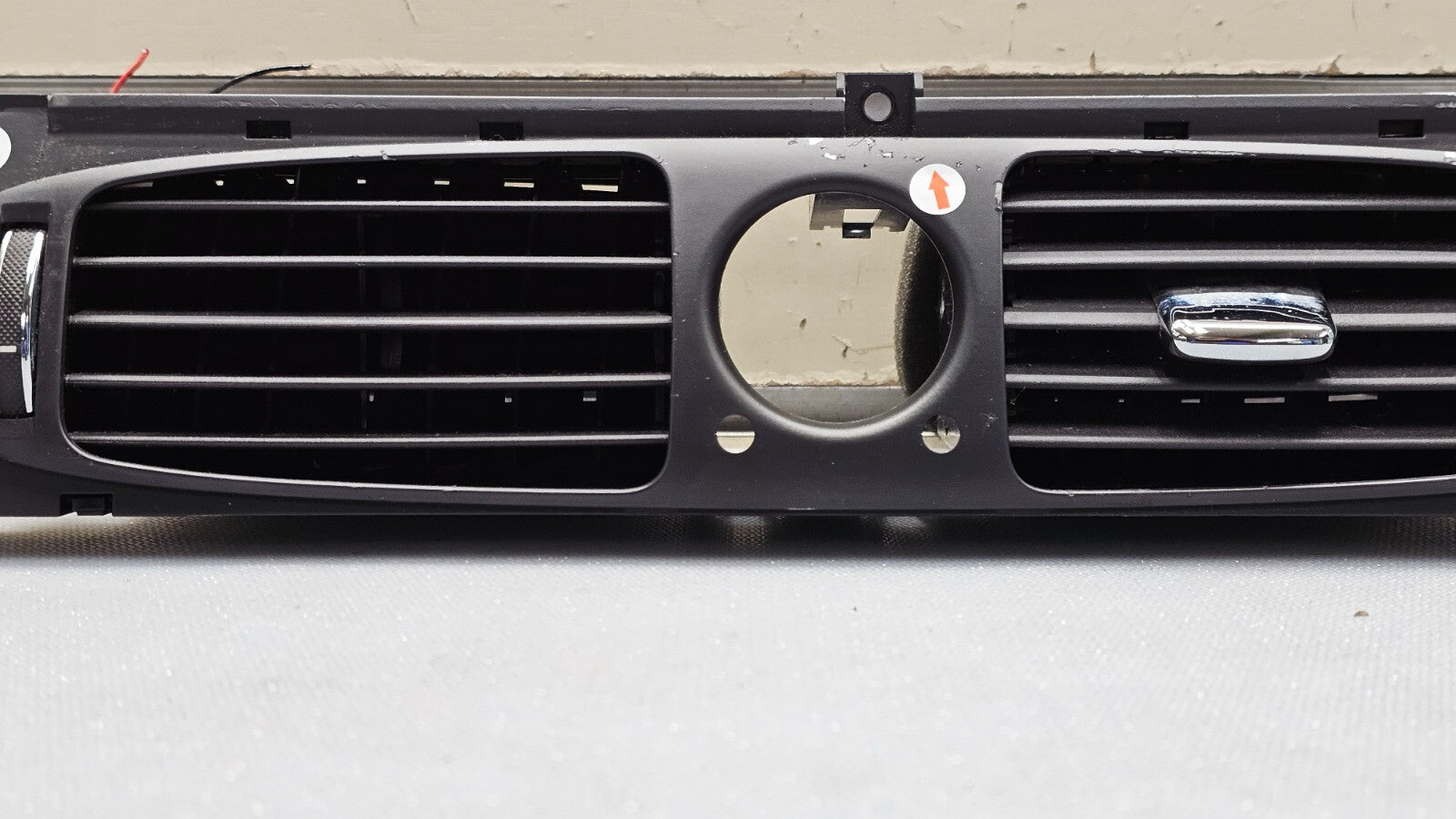 🔥04-09 Jaguar XJ8 Center Dash AC Heater Air Vent Conditioning Bezel Black OEM