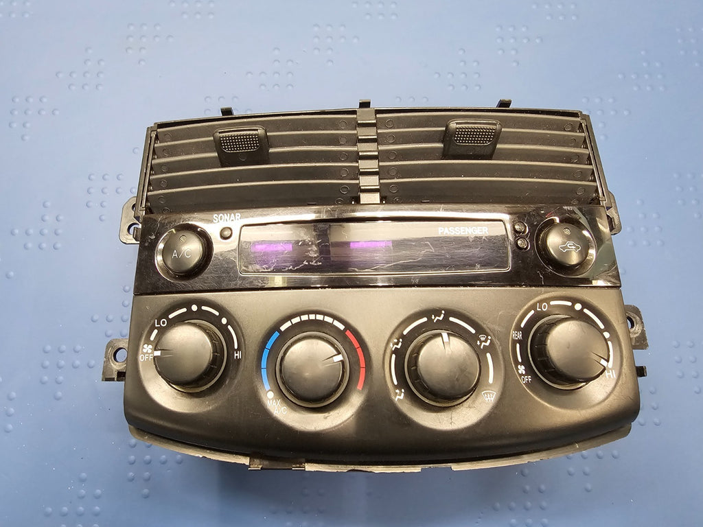 🔥06-10 TOYOTA SIENNA DASH AC HEATER TEMPERATURE CLIMATE CONTROL OEM BLACK