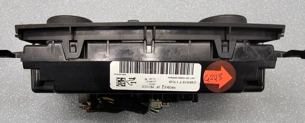🔥12-16 IMPALA DASH AC HEATER TEMPERATURE CLIMATE CONTROL PANEL AIR CONDITIONER