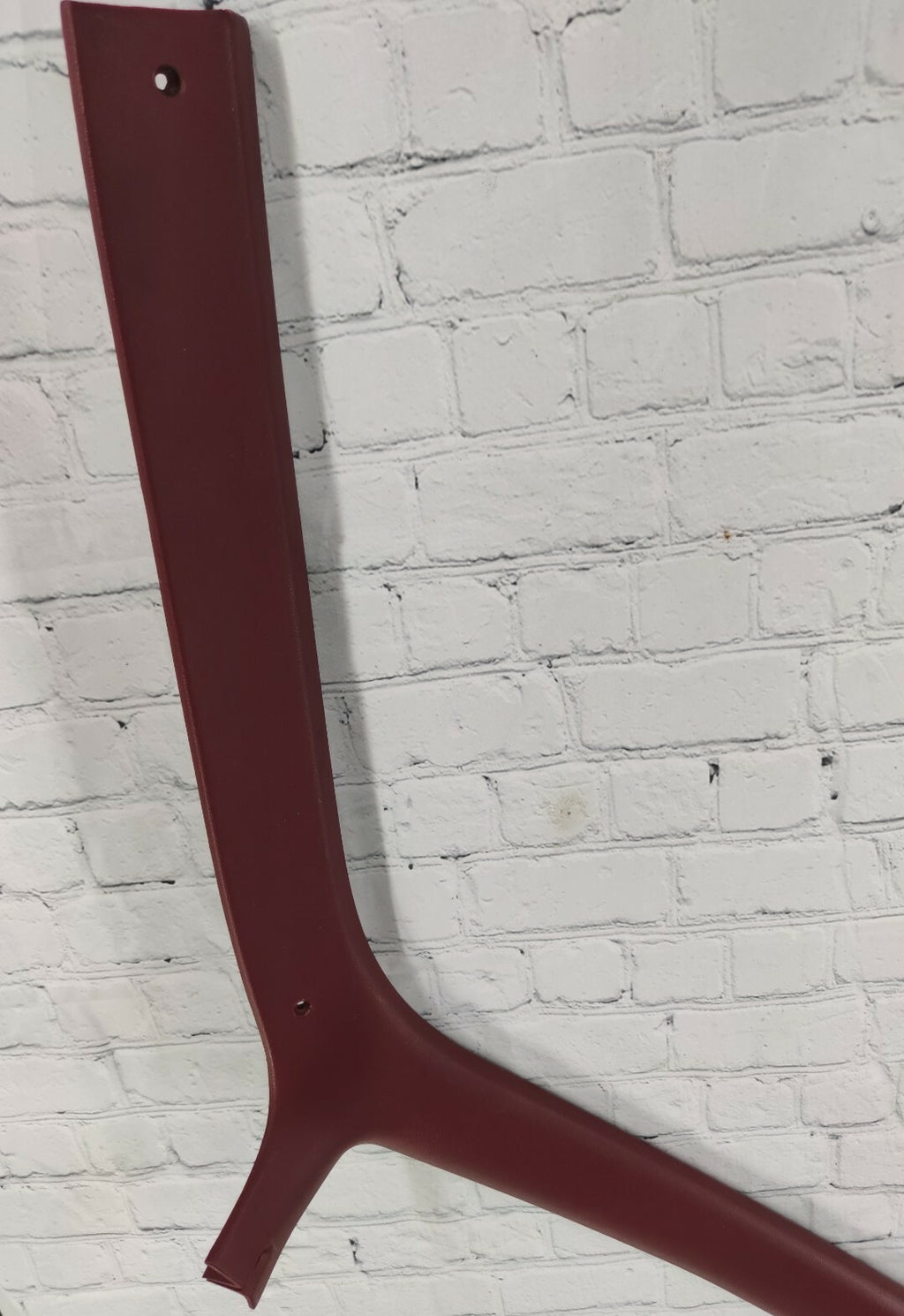 🔥92-96 Ford F150 F250 BRONCO A Pillar Passenger RIGHT Roof Trim Molding RED p1