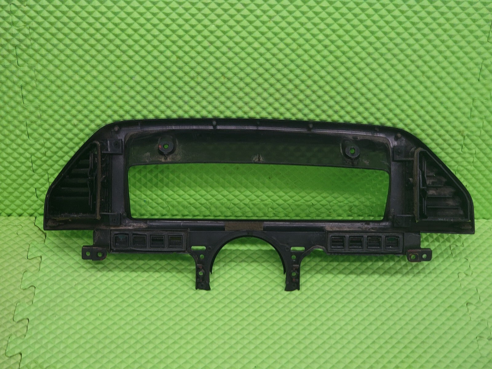 87-91 Ford F-150 F250 F350 BRONCO Dash CLUSTER Bezel Speedo Gauge Trim Black C11