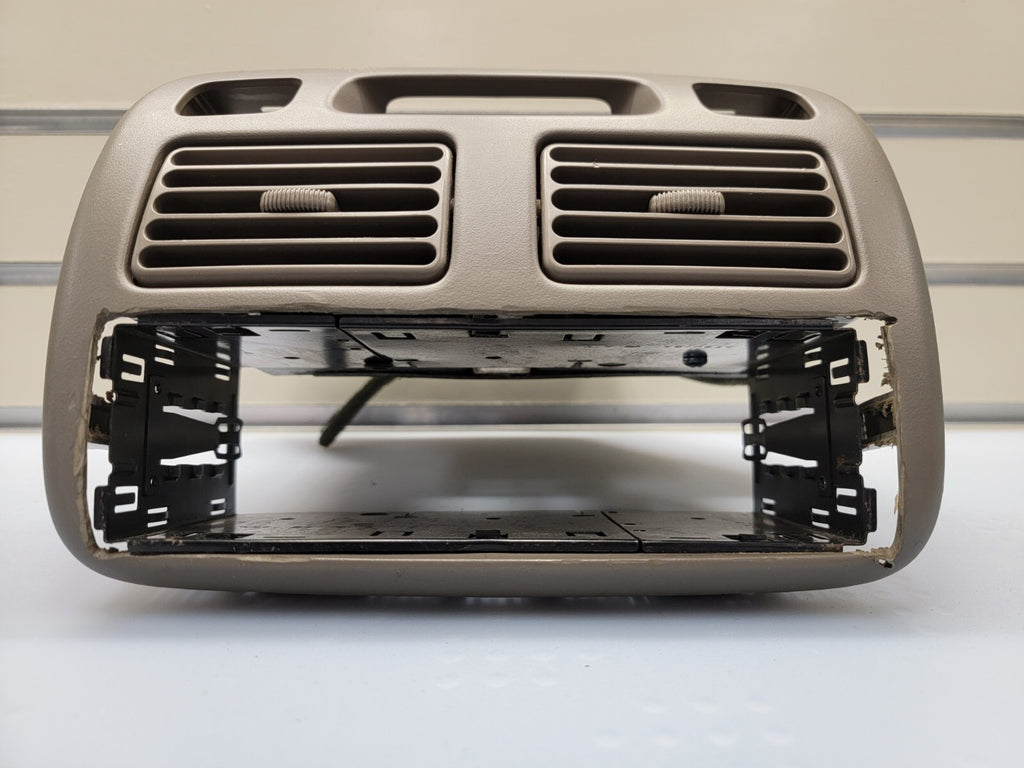 98-02 TOYOTA Corolla Center Dash AC Air Vent Grille Radio Bezel Trim TAN B34
