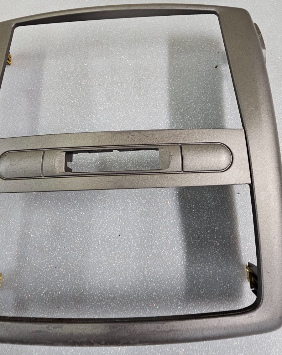 🔥05-10 CHEVY COBALT DASH CLIMATE CONTROL RADIO STEREO BEZEL TRIM PANEL SILVER