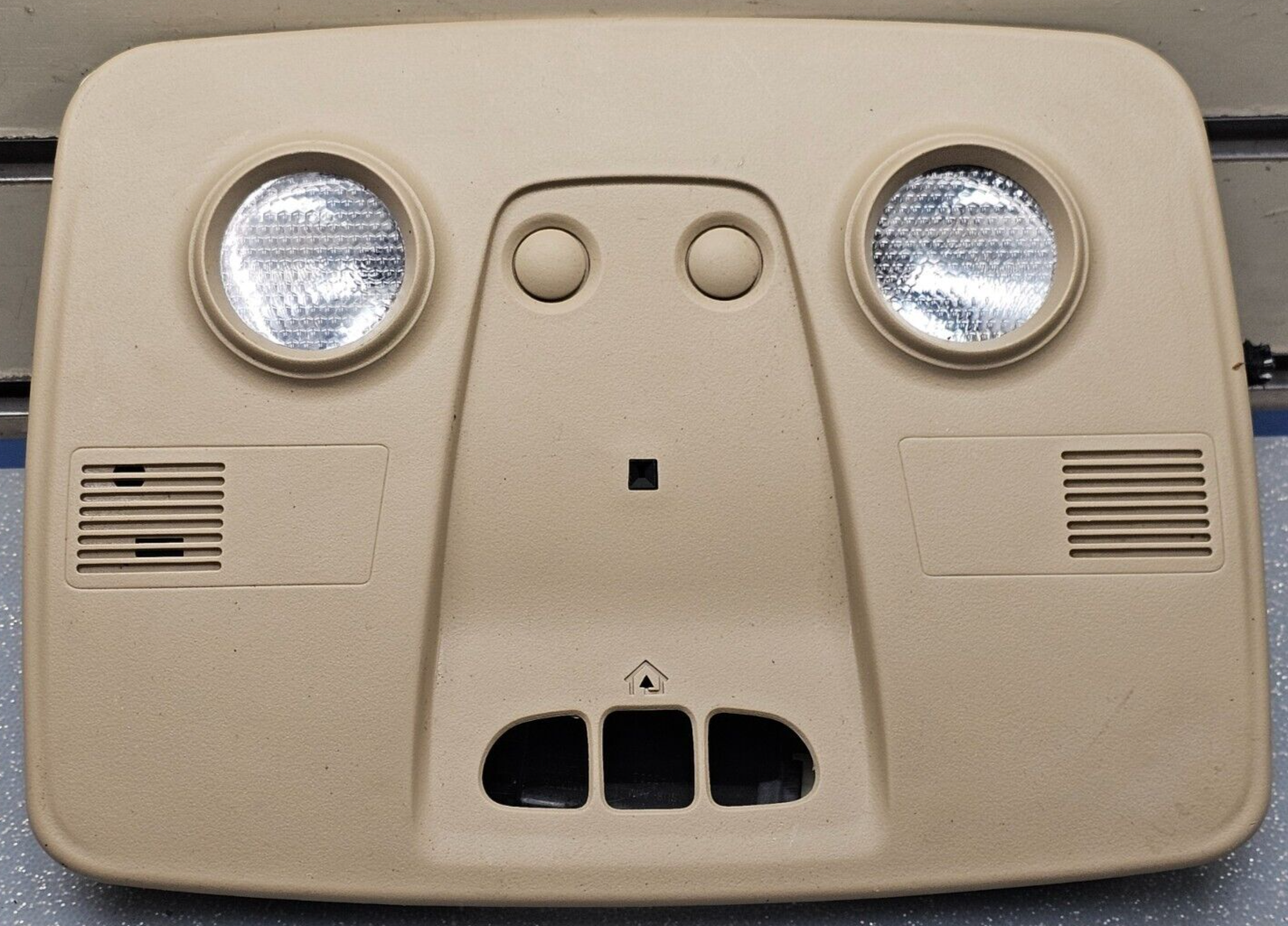 🔥07-15 Chevy Traverse Acadia Outlook Overhead Console Dome Map Light Lamp Tan