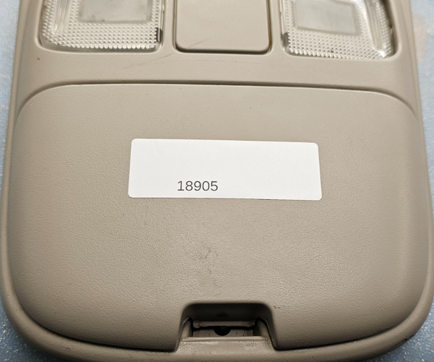 🔥98-01 Dodge Ram 1500 2500 Overhead Console Storage Dome Map Light Lamp TAN