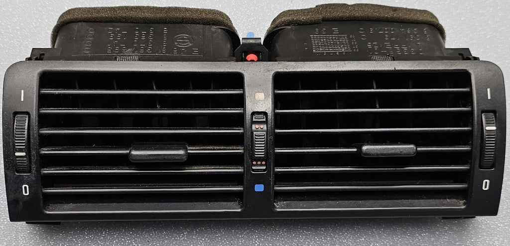 🔥01-06 BMW E46 325i 325ci 330ci Center Dash AC A/C HVAC Air Vent Heater Black