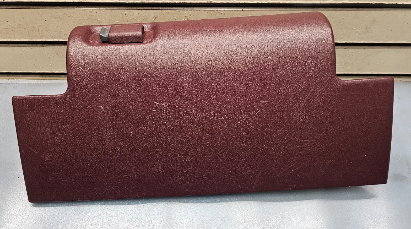 🔥95-99 CHEVY GMC TRUCK SILVERADO C/K Glove Box Storage Door RED G2