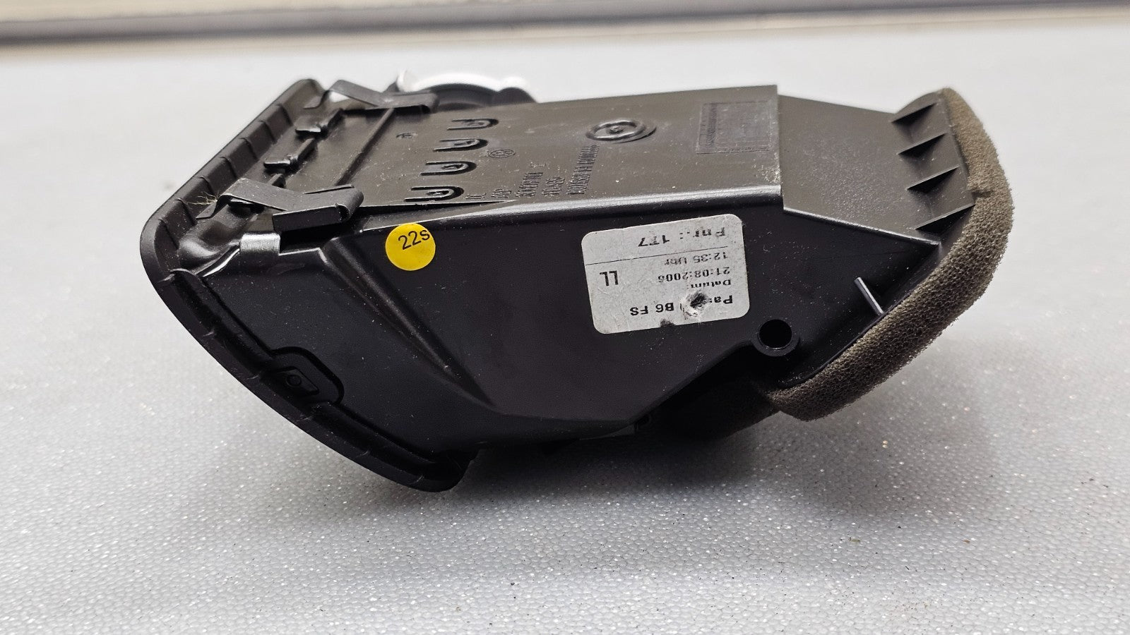 🔥06-10 VW Passat Dash Left Driver Master AC A/C Air Vent Heater Panel Black