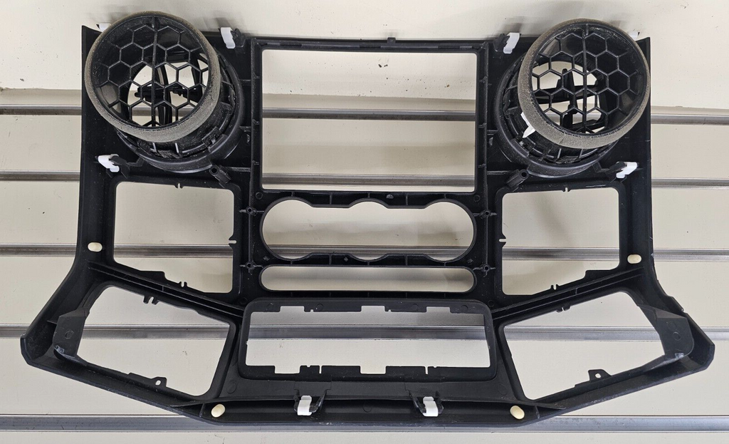 🔥08-10 Ford F250 Super Duty Dash Radio Bezel Trim Panel Climate Control Black