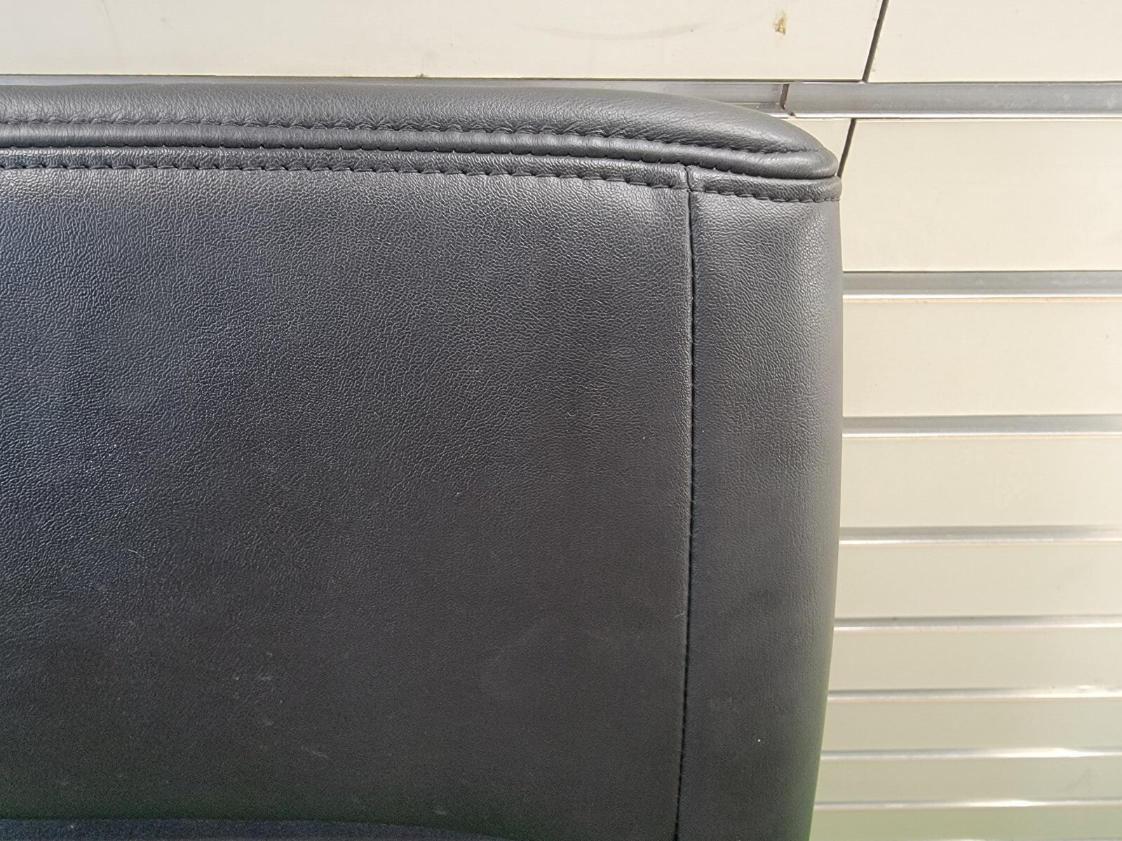07-14 Lincoln Navigator Front Left Driver Bottom Leather Seat Cover Black