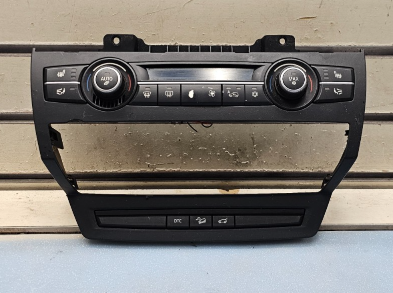 🔥07-10 BMW X5 E70 Dash AC Heater Climate Temperature HVAC Control Panel OEM