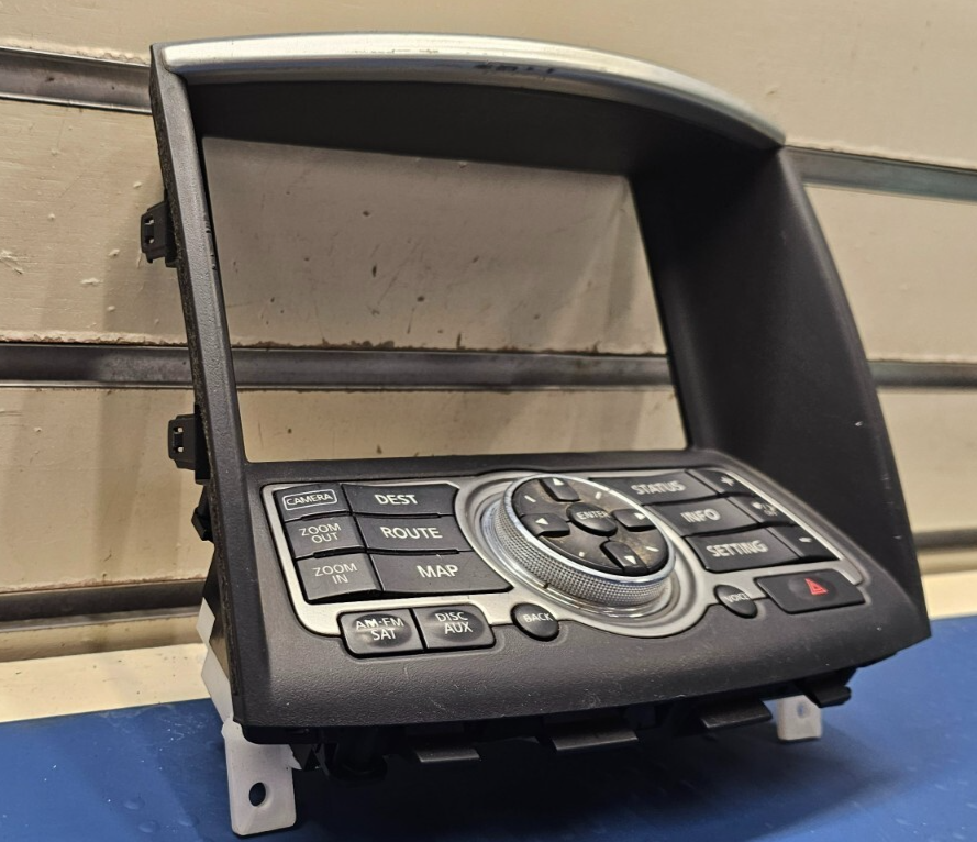 🔥08-14 INFINITI EX35 EX37 QX50 DASH RADIO NAVIGATION CONTROL TRIM PANEL OEM