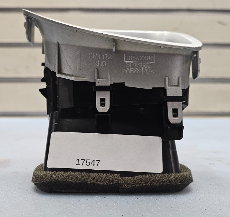 🔥10-17 Equinox Dash Right Passenger AC A/C HVAC Air Vent Heater SILVER