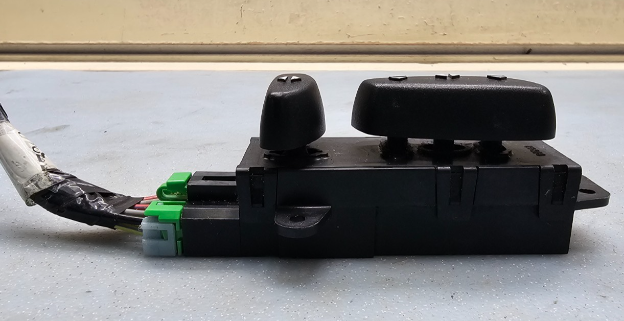 🔥00-07 Chrysler 300M Sebring Caravan Grand Cherokee Power Seat Switch BLACK