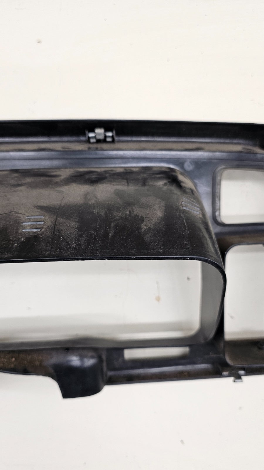 🔥94-97 Dodge Ram Dash Instrument Speedometer Cluster Bezel Panel Black/Wood