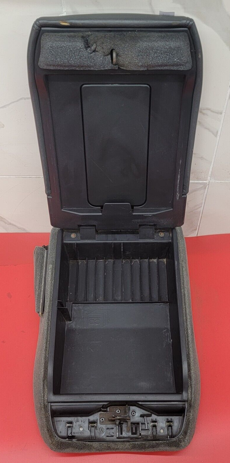 🔥99-06 SILVERADO SIERRA Center Console JUMP SEAT Armrest Cloth  DARK GRAY JS4