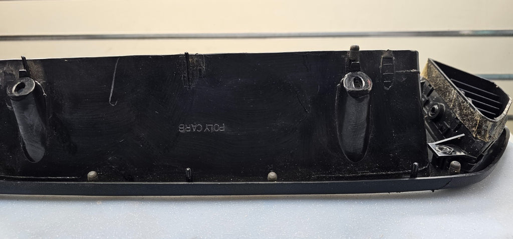 🔥1987-1991 FORD F150 F250 F350 Bronco Dash Trim Instrument Cluster Bezel BLACK