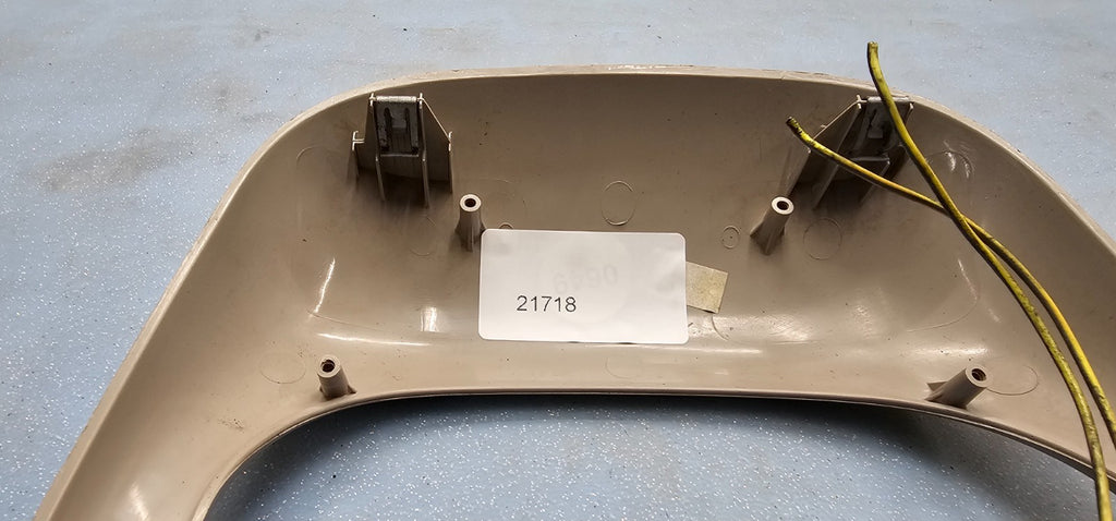 🔥02-05 Dodge Ram Overhead Console Map Dome Light Lamp Storage Assembly Tan