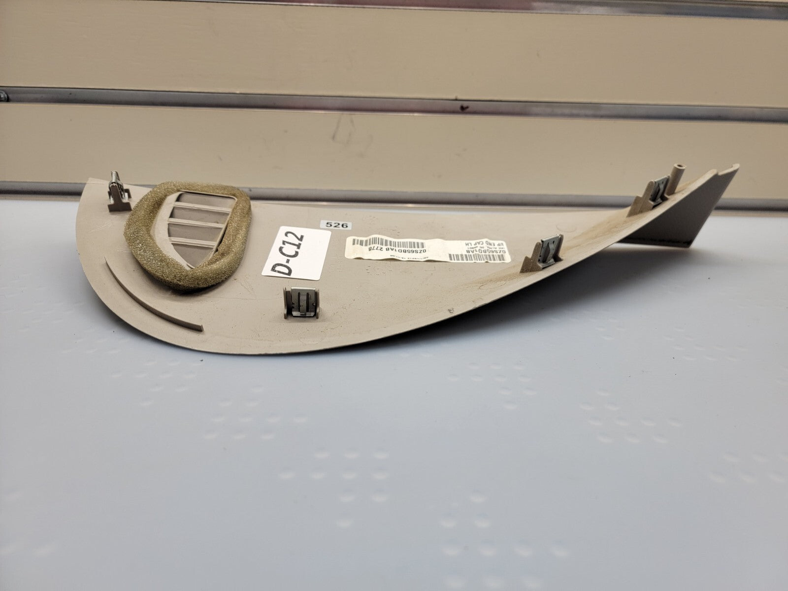 2011-2020 Dodge Grand Caravan Front Left Side Dash End Cap Cover Trim TAN