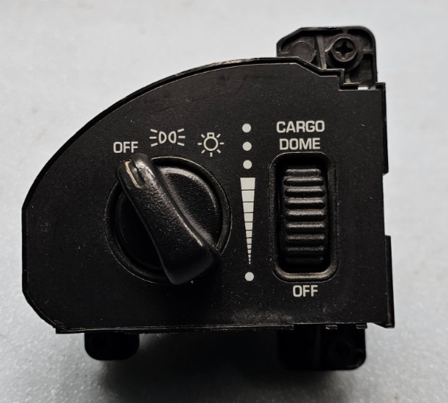 🔥98-01 Dodge Dakota Ram 1500 2500 3500 Headlight Lamp Dimmer Switch OEM BLACK