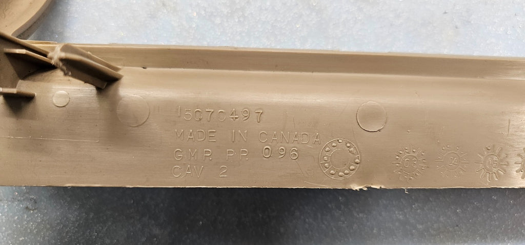 🔥03-06 SILVERADO TAHOE GMC SIERRA CENTER CONSOLE STORAGE CUBBY TRAY TAN