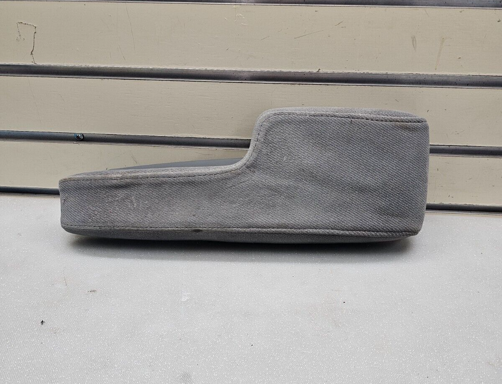🔥01-05 Honda Civic Front Center Console Cover Arm Rest Lid Cover Gray Cloth OEM