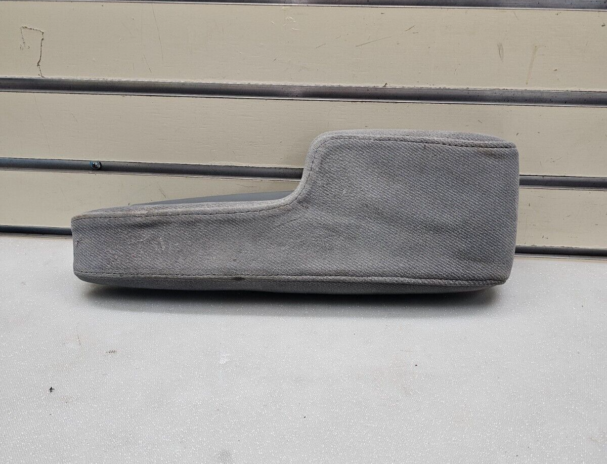 🔥01-05 Honda Civic Front Center Console Cover Arm Rest Lid Cover Gray Cloth OEM